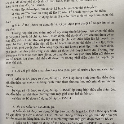 Nghiệp Vụ Đấu Thầu Mua Sắm Hàng Hoá Qua Mạng - Hướng Dẫn Việc Cung Cấp, Đăng Tải Thông Tin Về Lựa Chọn Nhà Thầu Và Mẫu Hồ Sơ Đấu Thầu Trên Hệ Thống Mạng Đấu Thầu Quốc Gia 
