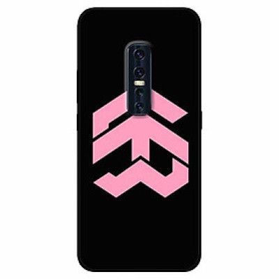 Ốp lưng in cho Vivo V17, S1 Pro Mẫu Năm Đen Hồng