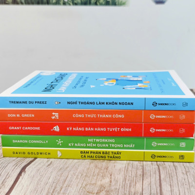 Bộ 5 quyển Kỹ Năng Mềm Thành Công Trong Công Việc