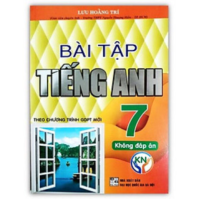 Sách - Bài Tập Tiếng Anh Lớp 7 - Theo Chương Trình GDPT Mới (Không Đáp Án)