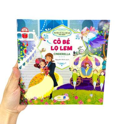 Sách - Truyện Cổ Tích Hay Nhất Thế Giới - Cô Bé Lọ Lem - Cinderella