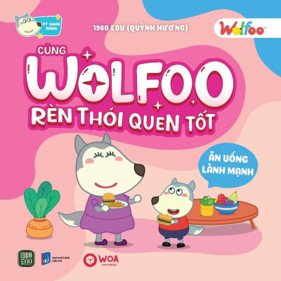 Sách - Wolfoo Rèn Thói Quen Tốt - Combo 6 Cuốn - 1980 Books
