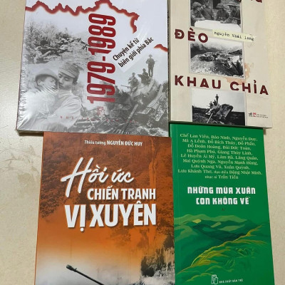 Hồi ức chiến tranh Vị Xuyên (Thiếu tướng Nguyễn Đức Huy) - Bìa mềm, in màu