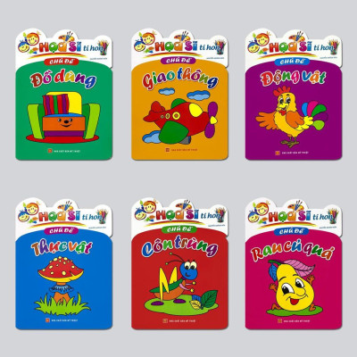 Sách - Túi Họa sĩ tí hon (6 cuốn) - B90 - TSMN