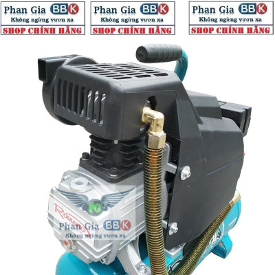[chính hãƞg] Máy Nén Khí Có Dầu Liền Trục 1.5HP Romano 12L, 100% Dây đồng, Bảo hành 1 năm