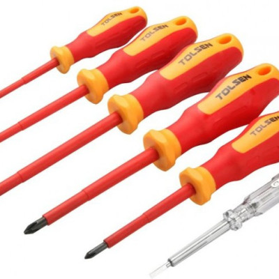 Bộ Vít Cách Điện Tolsen 6 Cây 38013 