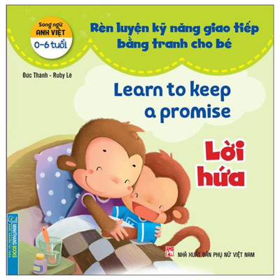 Rèn Luyện Kỹ Năng Giao Tiếp Bằng Tranh Cho Bé (Song Ngữ Anh - Việt)
