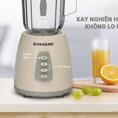 Máy xay sinh tố đa năng SHD5331, Dung tích 1.5L - 2 cối đa năng - Xay sinh tố, Xay thịt - Công suất 350W - Hàng chính hãng
