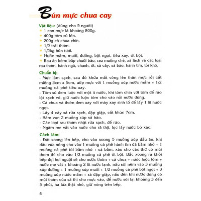 Sách - 30 Món Bún Ngon - Quỳnh Hương - Việt Thư