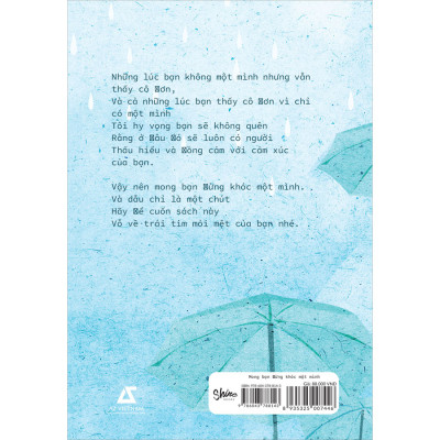Cuốn sách: Mong Bạn Đừng Khóc Một Mình