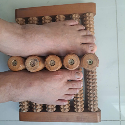 Dụng Cụ Massage Chân Bằng Gỗ 6Đại 5Trụ Toàn Anh Sport TA-6D5T