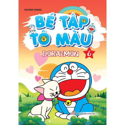 Sách - Bé Tập Tô Màu Doraemon - Combo 10 Tập - Khang Việt Book