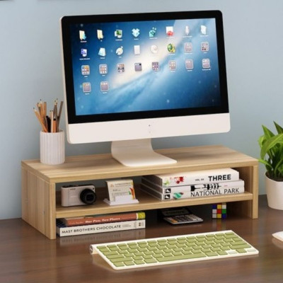 Kệ đỡ màn hình máy tính lắp ghép cải thiện tầm nhìn 