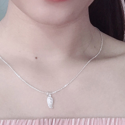 Dây chuyền bạc mặt cánh thiên thần - Ngọc Quý Gemstones
