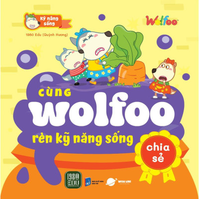 Sách - Cùng Wolfoo Rèn Kỹ Năng Sống - Combo 6 Cuốn - 1980 Books