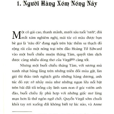 Sách - Anne Tóc Đỏ Làng Avonlea (Nhã Nam HCM)