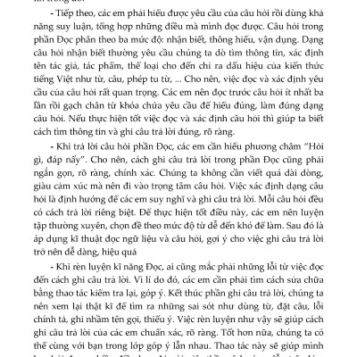 Bồi Dưỡng Kĩ Năng Đọc Và Viết Ngữ Văn 8 (Dùng Chung Cho Ba Bộ Sách) - KV