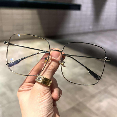 Kính mắt thời trang cho nam nữ dáng vuông form to oversize sành điệu phong cách ulzzang Korea