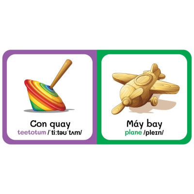 Sách - Boxset Vàng 9 Cuốn Từ Điển Bằng Hình Đầu Tiên Của Bé Từ 0-6 Tuổi - Song Ngữ Anh Việt - Việt Thư