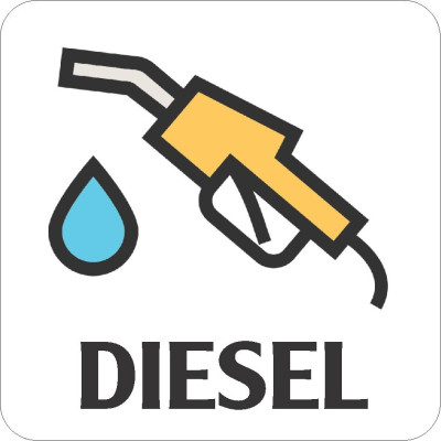 Tem phân biệt xăng, dầu, decal dán nắng bình xăng oil-1