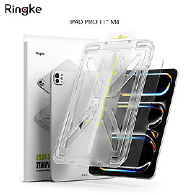 Dán màn hình cường lực dành cho iPad Pro 11" M4/Pro 13″ M4 RINGKE Easy Slide Tempered Glass - Hàng Chính Hãng