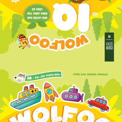 WOLFOO IQ Rèn Luyện Khả Năng Sáng Tạo Cùng Bé – Các Loại Phương Tiện Giao Thông