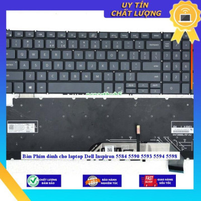 Bàn Phím dùng cho laptop Dell Inspiron 5584 5590 5593 5594 5598 - Hàng Nhập Khẩu New Seal