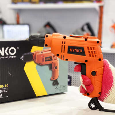 Khoan điện đầu 10mm - KD60 (mang ranh nhựa) cầm tay chất lượng chính hãng Kynko J1Z- KD60 -10 # 6601