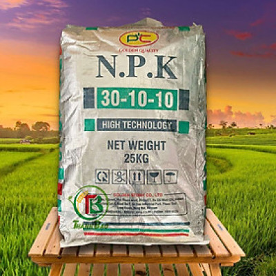 Phân bón NPK 30-10-10 TE CCV Bao 25kg