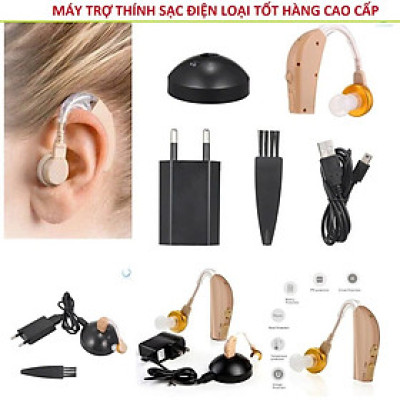 Tai Nge Trợ Thíinh Không Dây Pin Sạc – Hỗ Trợ Người Lớn Tuổi Nghe Rõ Mỗi Ngày, đèn trợ sáng