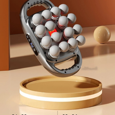 [Tặng củ sạc + cáp sạc] Máy Massage Toàn Thân Cầm Tay 16 Đầu, Máy Mát Xa Đấm Lưng 16 Đầu GDV - Hàng Chính Hãng