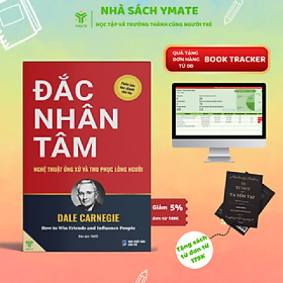 Sách- Đắc Nhân Tâm -Nghệ Thuật Ứng Xử Và Thu Phục Lòng Người Phiên Bản Đọc Nhanh Nhớ Lâu - YMATE