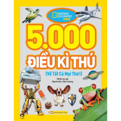 Sách - 5000 Điều Kì Thú - Về Tất Cả Mọi Thứ - Tân Việt Books