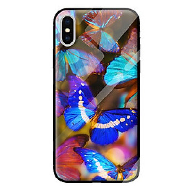 Ốp kính cường lực cho iPhone X bướm 20 - Hàng chính hãng