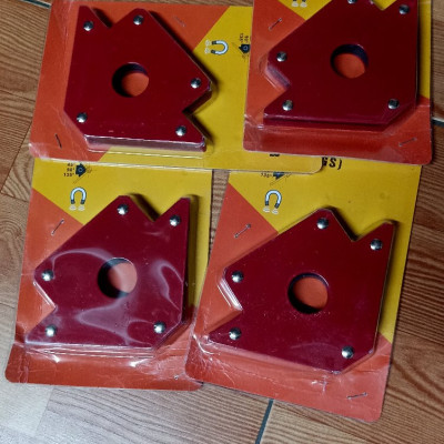 [LOẠI 1] Bộ 4 ke góc nam châm 50LBS lực hút đủ 22KG -Tiện dụng cho thợ hàn