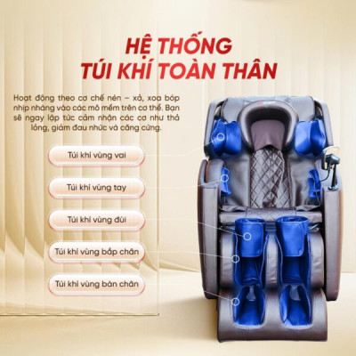 Ghế Massage Giá Rẻ Lifesport LS-169, Ghế Massage Chân Cải Tiến, Nhiệt Hồng Ngoại Xoa Dịu Mọi Cơn Đau