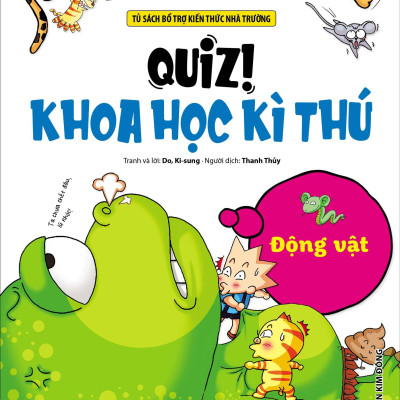 Sách - Quiz! Khoa Học Kì Thú - Động Vật (Tái Bản 2024)