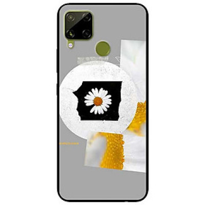 Ốp lưng dành cho Realme C15 mẫu Hoa Cúc Nền Giấy 4 - Hàng Chính Hãng - 6