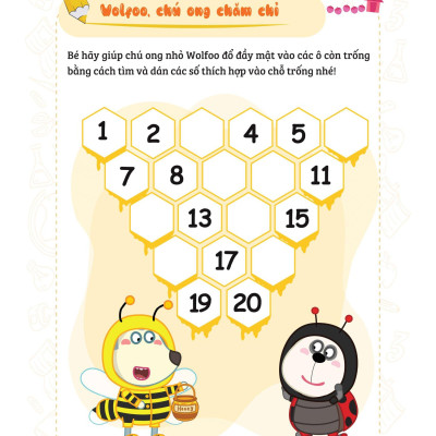 Bộ Sách Wolfoo Khám Phá Toán Học Vui - Tập 1-4 (Bộ 4 Cuốn)