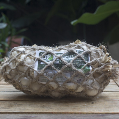 Tỏi Lý Sơn Dori VietGAP - Loại tỏi nhiều tép - Túi lưới 250g - Trồng tại đảo Lý Sơn