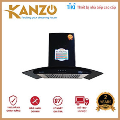 Hút mùi kính cong 700mm Kanzo KZ-BL-70HD - Bảo hành 24 tháng - Hàng chính hãng