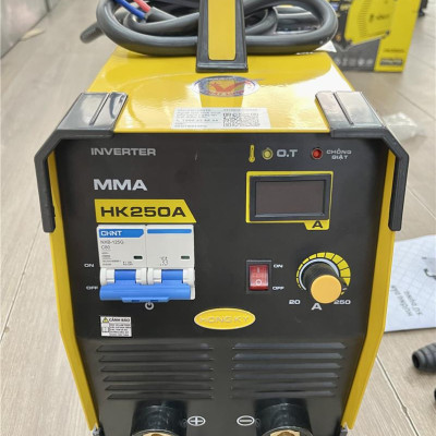 MÁY HÀN QUE ĐIỆN TỬ 4MM HỒNG KÝ HK250A- HÀNG CHÍNH HÃNG