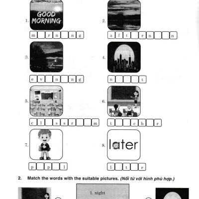 Sách - Bài Tập Từ Vựng Tiếng Anh Lớp 4 (Biên Soạn Theo Chương Trình Giáo Dục Phổ Thông Mới)