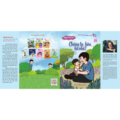 Sách - Cùng Bé Phát Triển Chỉ Số EQ - Chuyện Cha Con - Chúng Ta Hòa Ba Nhé - NXB Phụ Nữ