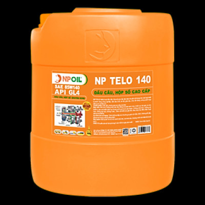 Dầu cầu hộp số NP TELO 140 - API GL4/GL5 - Xô/Can 18L - Hàng Chính Hãng