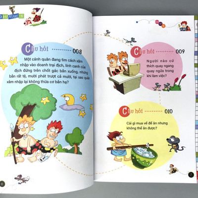 Sách Thiếu Nhi- Hỏi đáp nhanh trí - Nâng cấp IQ (Tái bản 2023)- 2HBooks