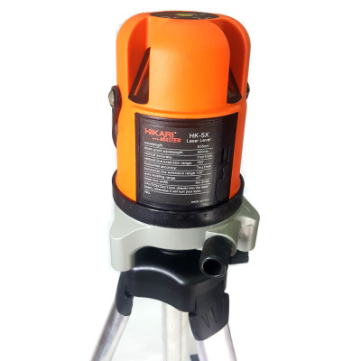 Máy Soi Tia Laser Hikari Master HK-5X - Máy Cân Bằng 5 Tia Xanh Thủy Bình Dùng Để Xác Định Các Điểm Cân Bằng Đường Thẳng Và Đường Ngang Vuông Góc, Máy Soi Mộng Gỗ Được Áp Dụng Nhiều Trong Xây Dựng, Đời Sống, Công Nghệ Thái Lan - Hàng Chính Hãng