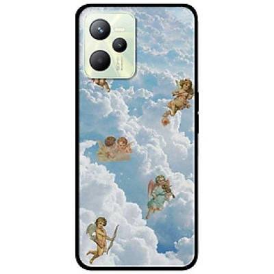 Ốp lưng dành cho Realme C35 - Realme Narzo 50A Prime mẫu Thiên Thần Xanh