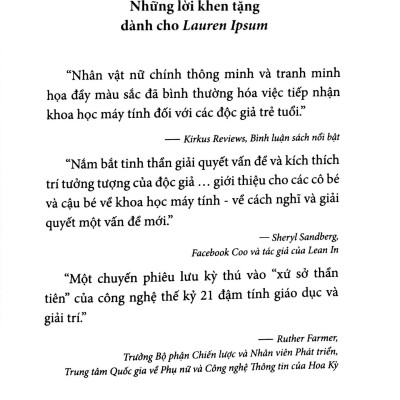 Lauren Ipsum Và Cuộc Phiêu Lưu Tới Vùng Đất Kỳ Ảo