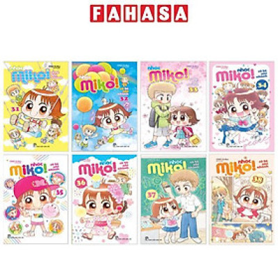 Combo Manga - Nhóc Miko! Cô Bé Nhí Nhảnh: Tập 31 - 38 (Bộ 8 Tập)
